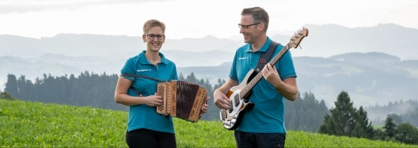 Duo Klangfarbix – vielseitige Volksmusik