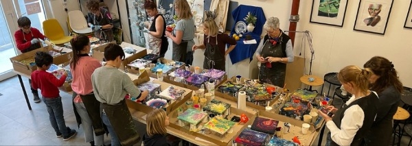 Teamworkshop «Fluid Art erleben»
