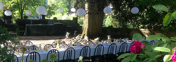Your party in the garden villa in Bern