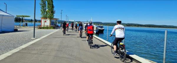 Tour guidé en E-Bike au bord du magnifique lac Inférieur