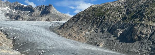 Trekking sur des glaciers