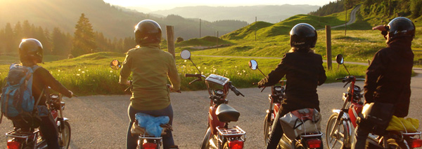 motorbike tour through the emmental