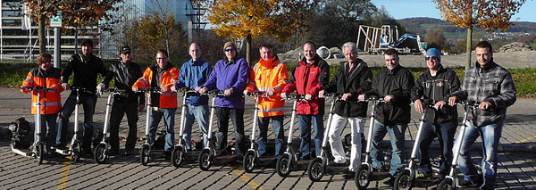 Tour en trottinette électrique au Lac de Greifen