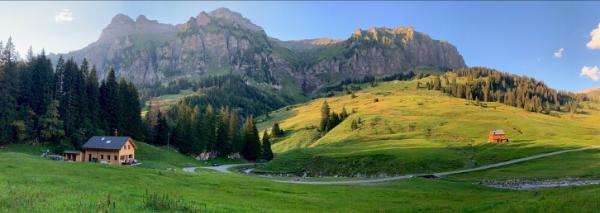 Fun in a mountain hut in Central Switzerland