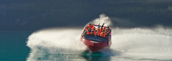 Jetboat-Touren auf dem Brienzersee