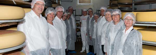 Visite guidée d'une fromagerie dans l'Emmental avec apéritif