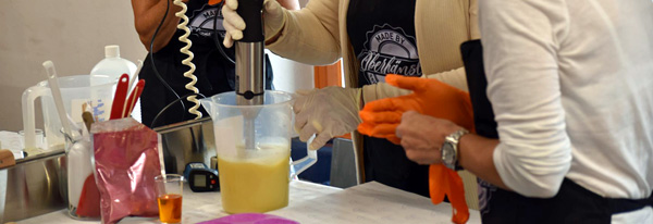 Making natural soap