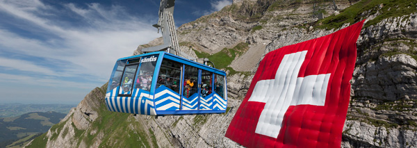 Bus tour with train ride and lunch on the Säntis