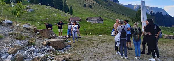 Control run on the Säntis