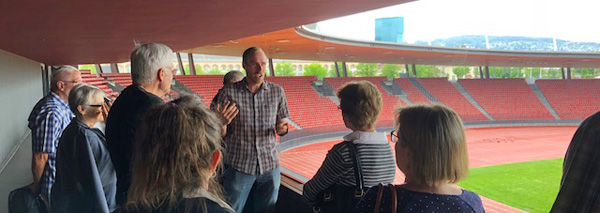 Stadium tour with burger workshop in Zurich