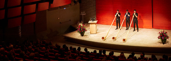 Swiss Alphorn Trio - frisch, frech, virtuos, vielfältig