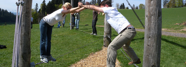 Balance Trail - Teamübungen mit Spass