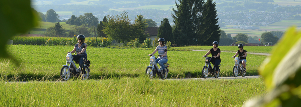 moped tour Emmental with barbecue