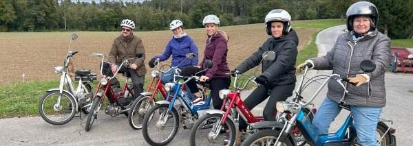 Motorcycle tour in the Zurich lowlands
