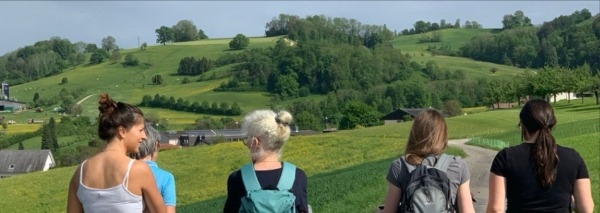 Wild herb hike to a place of power