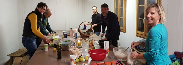 Winterkochen im Team