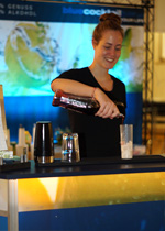 Bartender course with non-alcoholic drinks