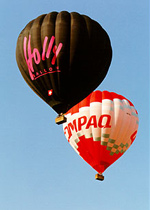 Hot air balloon trip