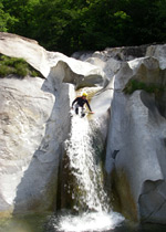 Canyoning in the Ticino