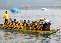 Dragon boat trip