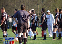 Tournoi de football animé par un modérateur