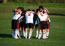 Tournoi de football animé par un modérateur