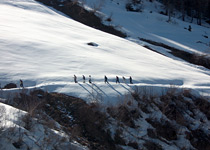 Tour en raquette dans les Grisons