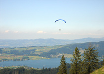 Vol en parapente comme passager