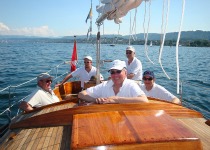 Premium event: golfing and sailing
