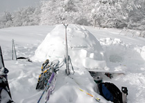 Igloo building in a team