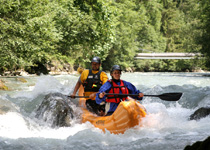 Canoeing in Gstaad