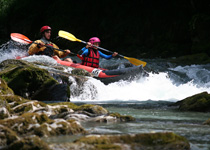 Canoeing in Gstaad