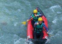 Canoeing in Gstaad