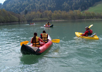 Tour en canoë à Gstaad