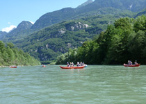 Canoeing in the Ticino