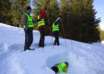 Parcours en raquettes et cours d'information sur les avalanches
