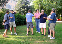 GPS motor boat treasure hunt on Lake Lugano