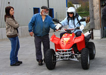 Randonnée en quad dans l'Oberland bernois