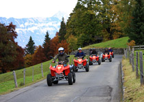 Randonnée en quad dans l'Oberland bernois