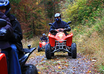 Randonnée en quad dans l'Oberland bernois