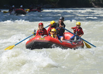 River rafting on the Inn