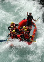 River rafting on the Inn