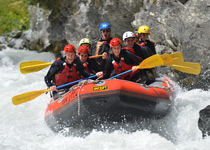 Descente en rafting sur la Sinn