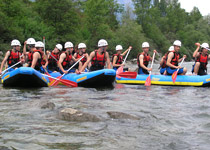 Fun-Rafting au Tessin