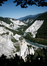 River rafting in Graubünden