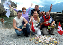 Treasure hunt in the west of Switzerland