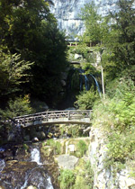 Randonnée dans les gorges de l'Oberland bernois