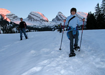 Swiss snow shoe paradise