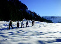 Zweitägiges Schneeschuh-Trekking zum Spitzmeilen