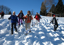 Zweitägiges Schneeschuhlaufen in den Flumserbergen